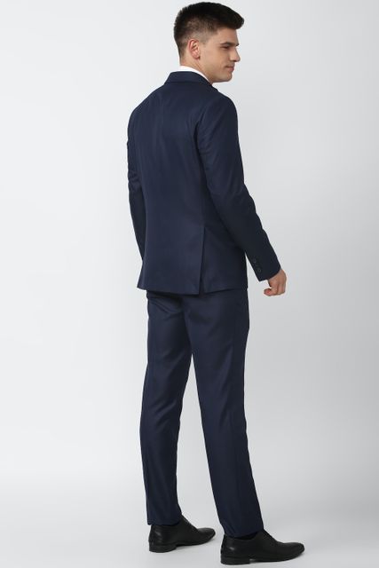 PETER ENGLAND Men Single Breasted - 2 button Solid Suit - Image 7