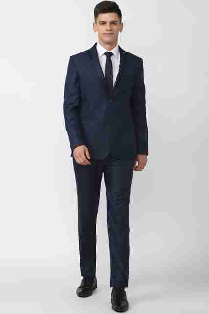 PETER ENGLAND Men Single Breasted - 2 button Solid Suit - Image 5