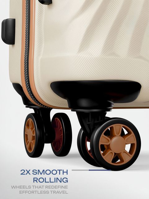 SAFARI Medium Check-in Suitcase (65 cm) 8 Wheels - KEPLAR 4W - Beige - Image 7