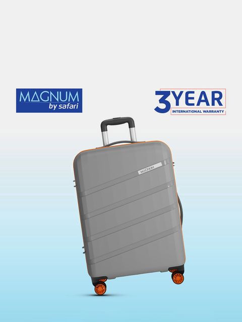 Magnum by Safari Medium Check-in Suitcase (66 cm) 8 Wheels - Magnum Evolix 66 - Grey - Image 7