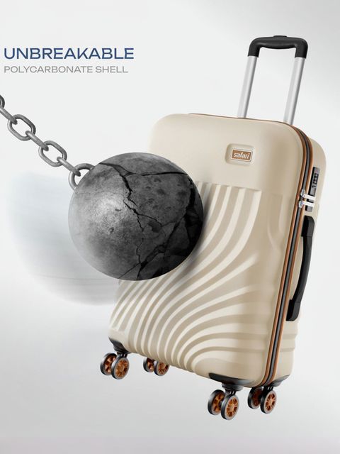 SAFARI Medium Check-in Suitcase (65 cm) 8 Wheels - KEPLAR 4W - Beige - Image 6