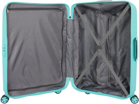 KAMILIANT NEXUS Check-in Suitcase 8 Wheels - 28 inch Aqua Blue