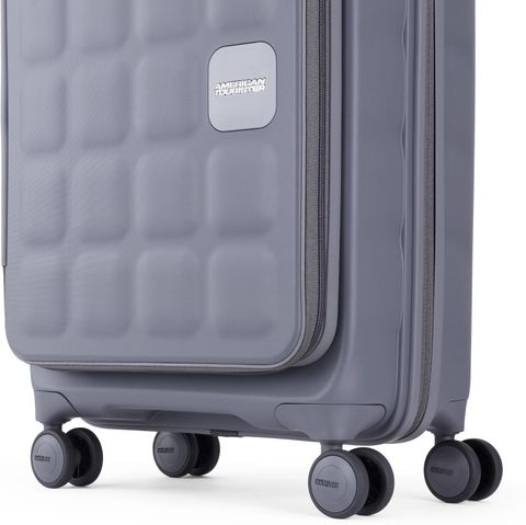 American Tourister Medium Check-in Suitcase 68cm 8 Wheels Grey - Image 7