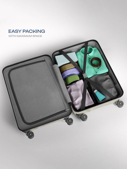 SAFARI Explore Neo 66 4W Medium Check-in Suitcase (66 cm, Khaki) - Image 7