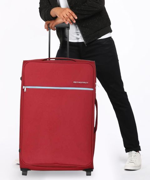 METRONAUT Large Check-in Suitcase 75cm Red - Image 4