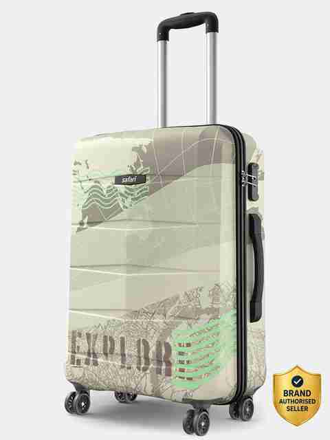 SAFARI Explore Neo 66 4W Medium Check-in Suitcase (66 cm, Khaki) - Image 3