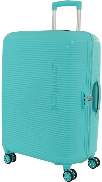 KAMILIANT NEXUS Check-in Suitcase 8 Wheels - 28 inch Aqua Blue