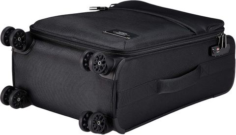 SAMSONITE SAM VESTOR MOB OFF SP55/20-BLK Cabin Suitcase 8 Wheels