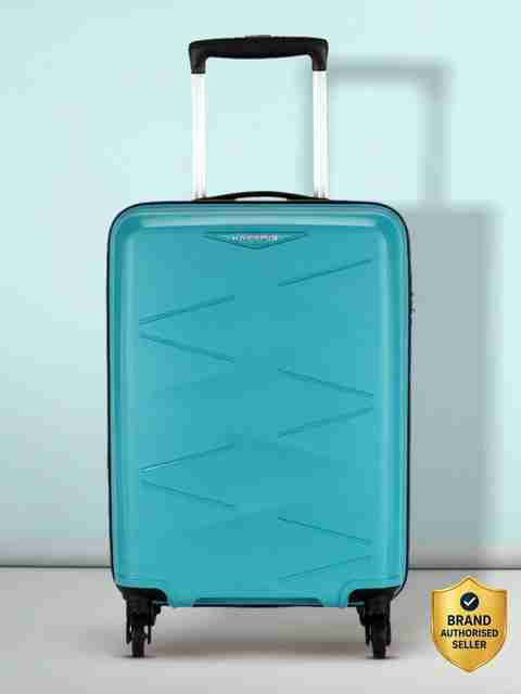 Kamiliant by American Tourister Small Cabin Suitcase 55cm Blue - Image 5