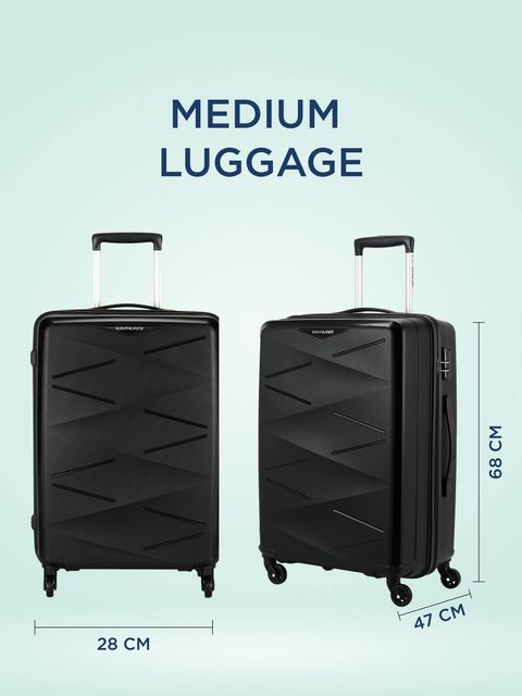 Kamiliant by American Tourister Medium Check-in Suitcase 67.5cm Black - Image 8
