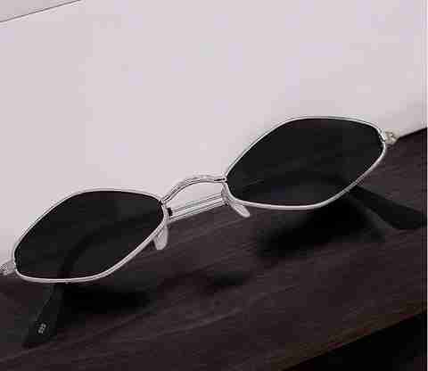 Shade House UV Protection, Gradient, Polarized Oval Sunglasses (Free Size) (For Men, Black) - Image 2