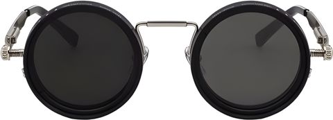 4Flaunt Polarized Round Sunglasses (52, Black) - Image 8