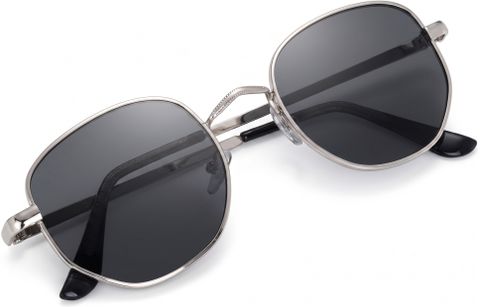 GOODINA UV Protection, Gradient, Polarized Rectangular Sunglasses (Free Size) (For Men, Black) - Image 7