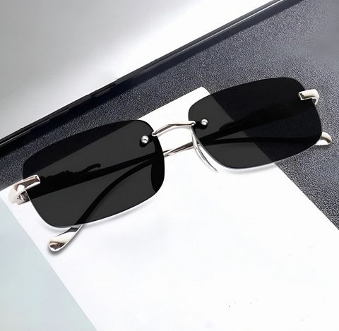 YOUTH CLUB UV Protection Rectangular Sunglasses (Free Size, Black) - Image 3