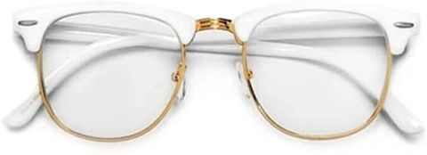 The Studded Clubmaster Sunglasses UV Protection Clear - Image 5