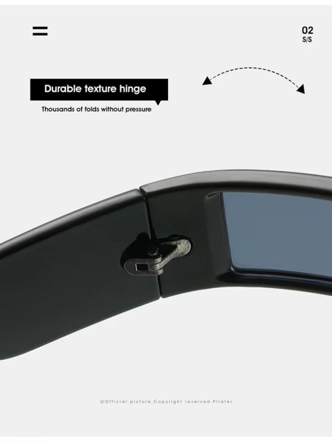 Augen UV Protection Spectacle Sunglasses (54) (For Men & Women, Black) - Image 6