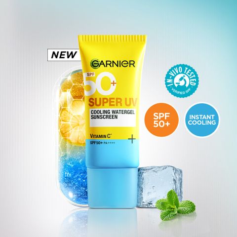 Garnier Super UV Cooling Gel Sunscreen SPF 50 PA++++ 60ml - Image 3