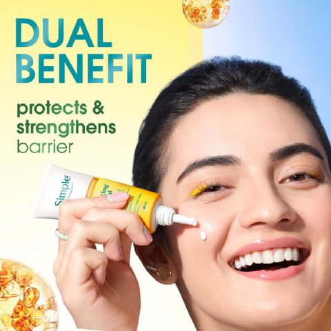 Simple Sunscreen - SPF 50 PA++++ Hydrating UV Fluid Hyaluronic Acid for dry & sensitive skin (40 ml) - Image 6
