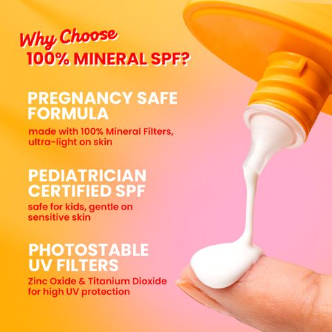 Dot & Key Sunscreen - SPF 50+ PA++++ Vitamin C + E 100% Mineral Sunscreen SPF 50+ PA++++, for All Skin types (50 g) - Image 6