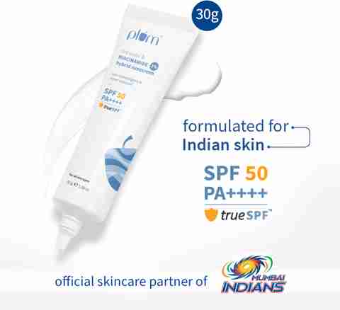 Plum Sunscreen - SPF 50 PA++++ 2% Niacinamide & Rice Water sunscreen In-vivo & in-vitro tested (30 g) - Image 5