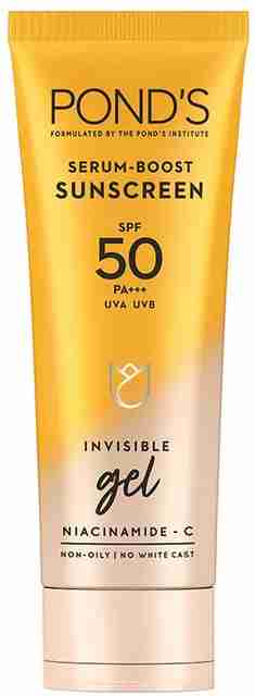 POND's Serum Boost Sunscreen SPF 50 PA+++ Invisible Gel 51g - Image 5
