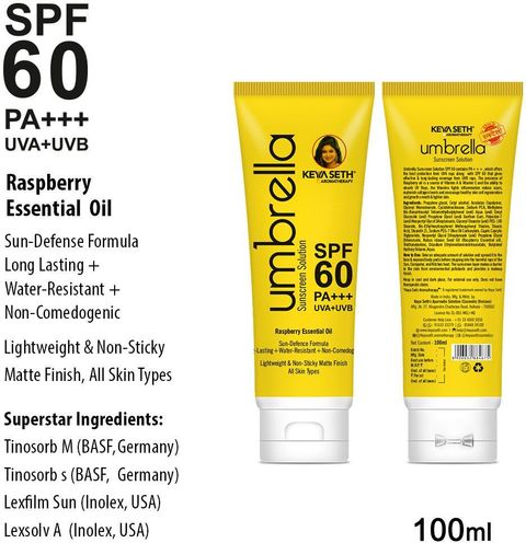 KEYA SETH AROMATHERAPY Sunscreen SPF 60 PA+++ 100ml - Image 4