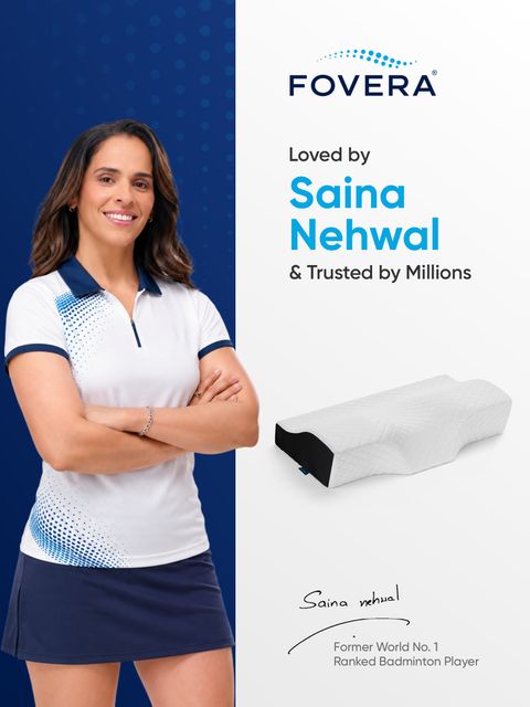 FOVERA Cervical Pillow for Neck Pain, White - Image 6