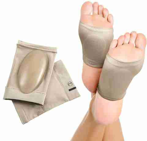 APOPHIS Flat Arch Support Socks Sleeves Pad - For Foot Pain Relief/For Feet Foot Support Foot Support (Brown) - Image 5