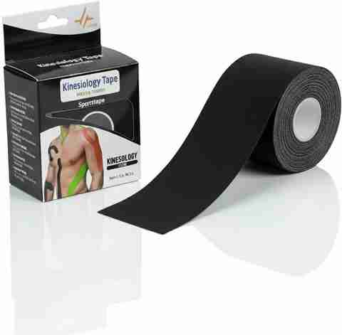 SHIFTER Kinesiology Tape for Injury Support (Black) - Image 5