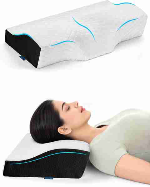 FOVERA Cervical Pillow for Neck Pain, White - Image 5