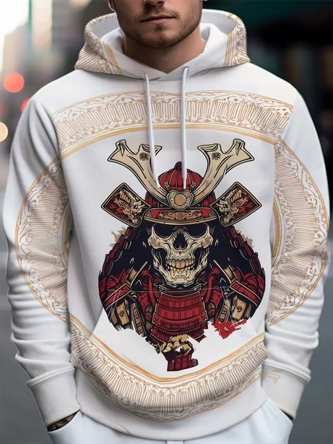 Roshan Traders Men Full Sleeve Printed Hooded Sweatshirt - Image 6