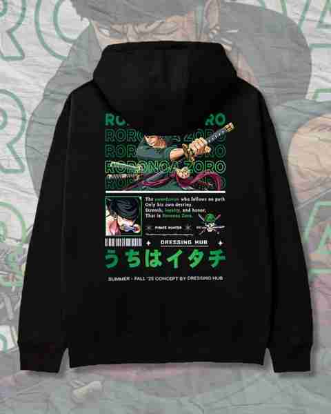 DRESSINGHUB TRENDZ Men's Graphic Print Hooded Sweatshirt - Image 3