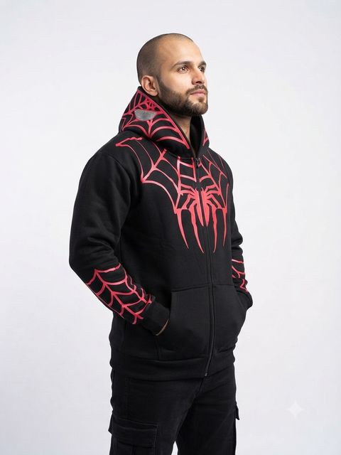 AllDayFitwear Men & Women Full Sleeve Graphic Print Hooded Sweatshirt - Image 6