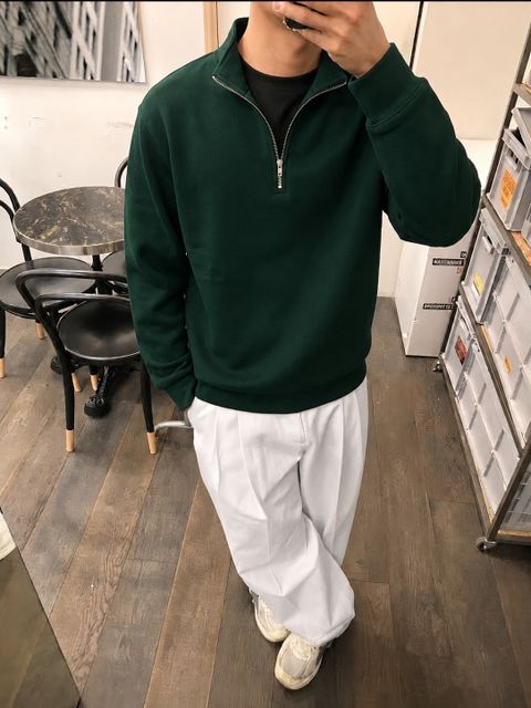 TeeWink Men Full Sleeve Solid Sweatshirt - Image 7