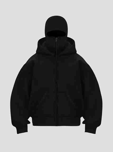 Povaxpo Men Full Sleeve Solid Hooded Sweatshirt - Image 5