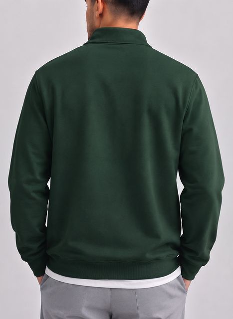 TeeWink Men Full Sleeve Solid Sweatshirt - Image 6