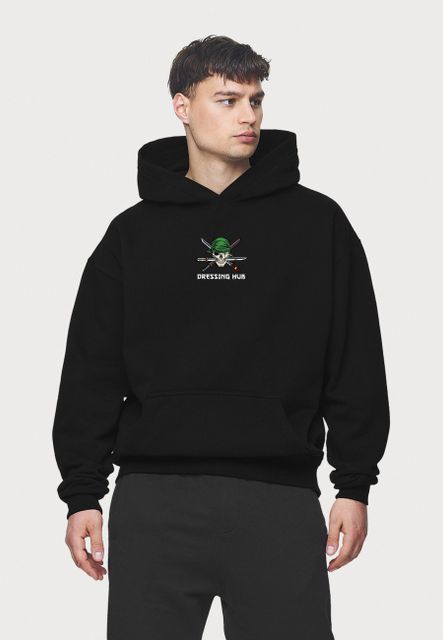 DRESSINGHUB TRENDZ Men's Graphic Print Hooded Sweatshirt - Image 6