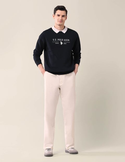U.S. POLO ASSN. Men Full Sleeve Graphic Print Sweatshirt - Image 7