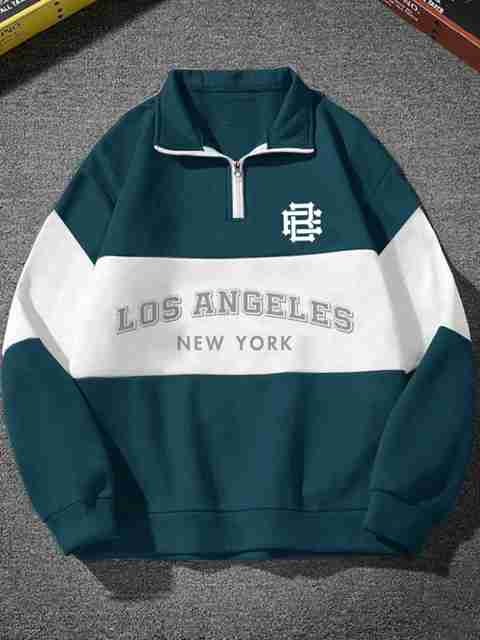 EyeBogler Men Full Sleeve Solid Sweatshirt - Image 5