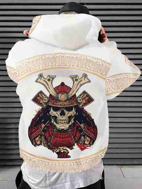 Roshan Traders Men Full Sleeve Printed Hooded Sweatshirt - Image 5