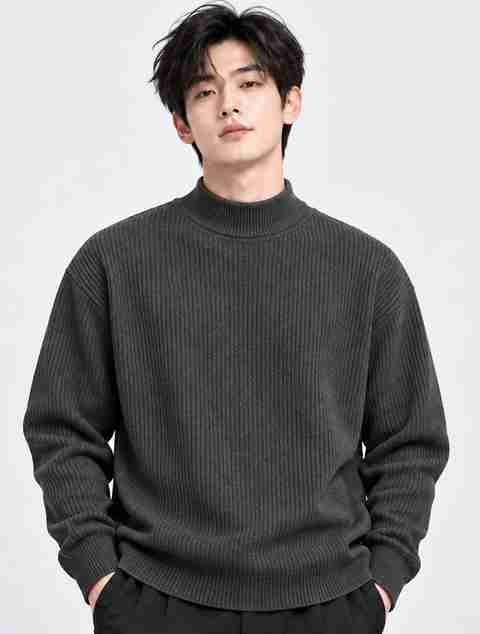 Garmentech Men Full Sleeve Solid Sweatshirt - Image 4