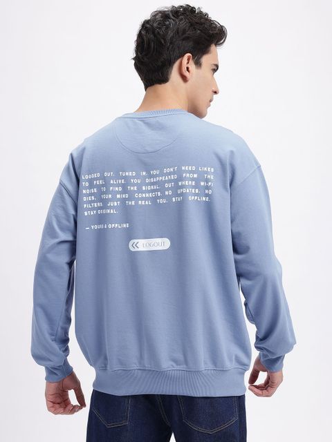 Glitchez Men Full Sleeve Printed Sweatshirt - Image 5