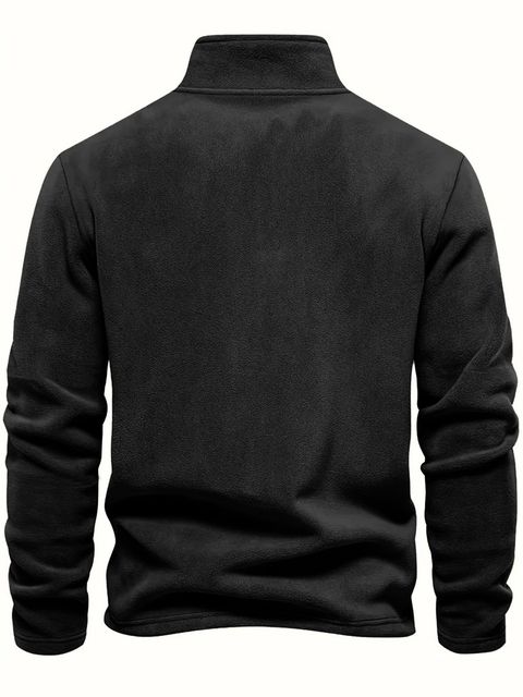 Lripsome Men Full Sleeve Solid Sweatshirt - Image 5