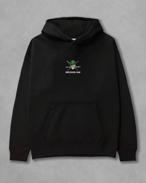 DRESSINGHUB TRENDZ Men's Graphic Print Hooded Sweatshirt - Image 4
