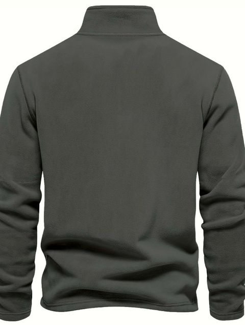 Lripsome Men Full Sleeve Solid Sweatshirt - Image 6