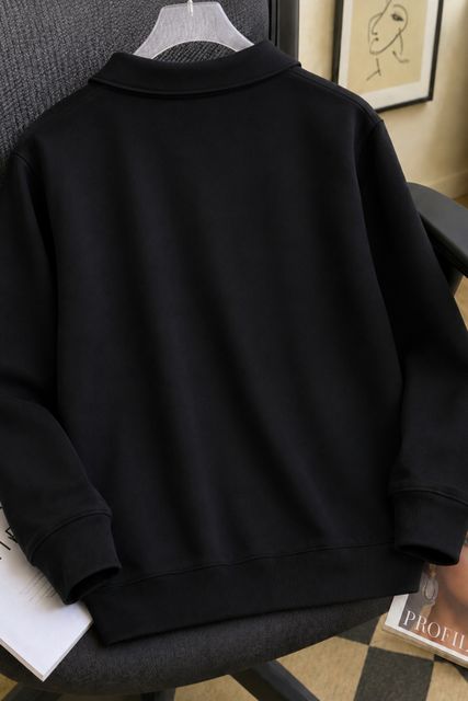 TeeWink Men Full Sleeve Solid Sweatshirt - Image 6