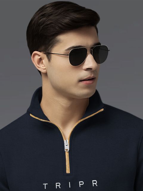 TRIPR Men Full Sleeve Solid Sweatshirt - Image 8