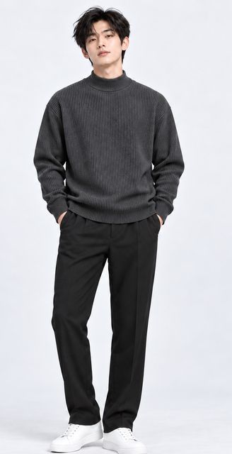 Garmentech Men Full Sleeve Solid Sweatshirt - Image 7