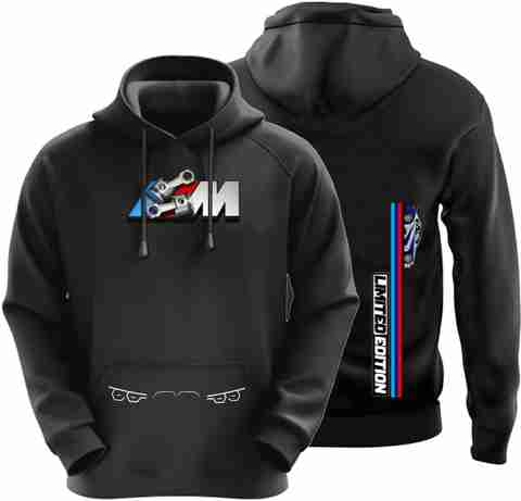 Cloroot Men Full Sleeve Printed Hooded Sweatshirt - Image 5