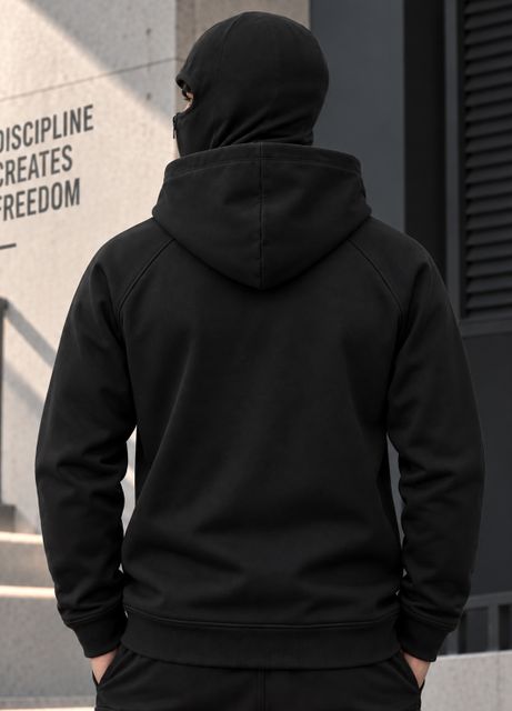 TRIPR Men Full Sleeve Printed Hooded Sweatshirt - Image 6